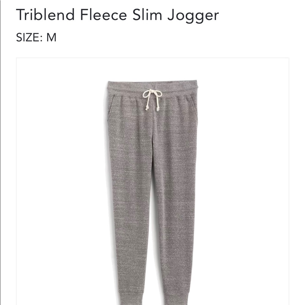 Tribend fleece slim joggers